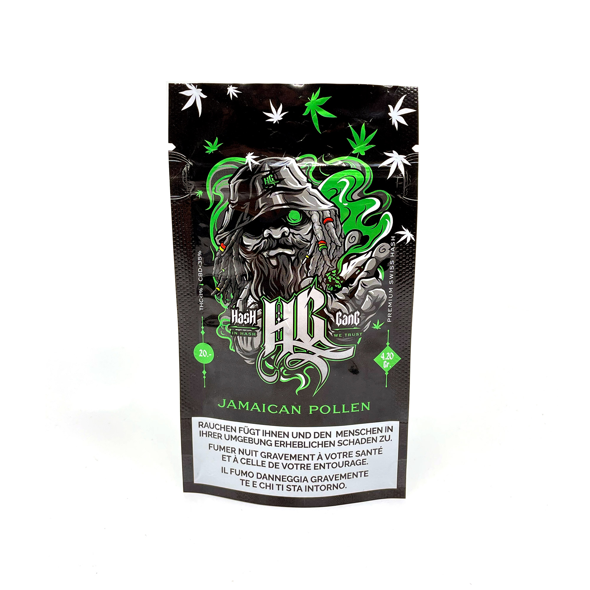 Jamaican Pollen – Hash Gang