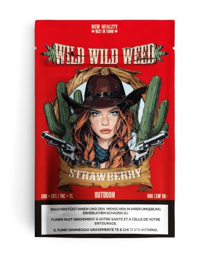 Strawberry 50gr – Wild Wild Weed