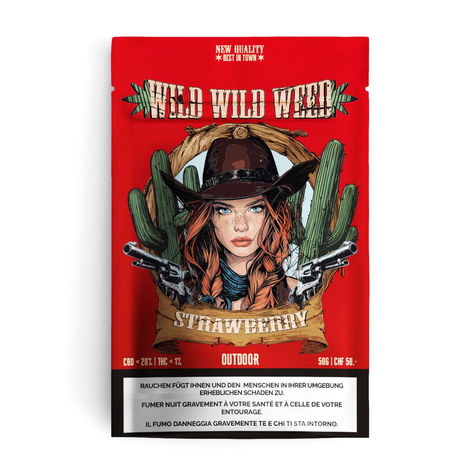 Strawberry 50gr – Wild Wild Weed